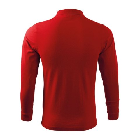 Koszulka polo Malfini Single J. LS M MLI-21107 czerwony