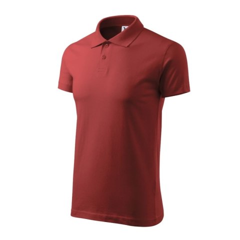 Koszulka polo Malfini Single J. M MLI-20213 bordowy