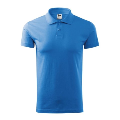 Koszulka polo Malfini Single J. M MLI-20214 lazurowy