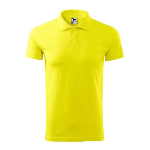 Koszulka polo Malfini Single J. M MLI-20296 cytrynowy