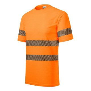 Koszulka unisex HV Dry (fluorescencyjny pomarańczowy)