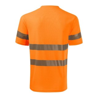 Koszulka unisex HV Dry (fluorescencyjny pomarańczowy)