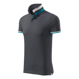 Koszulka polo Malfini Collar Up M MLI-25683 light anthracite