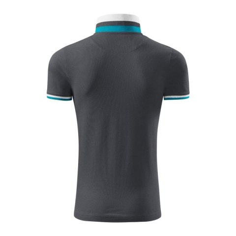 Koszulka polo Malfini Collar Up M MLI-25683 light anthracite