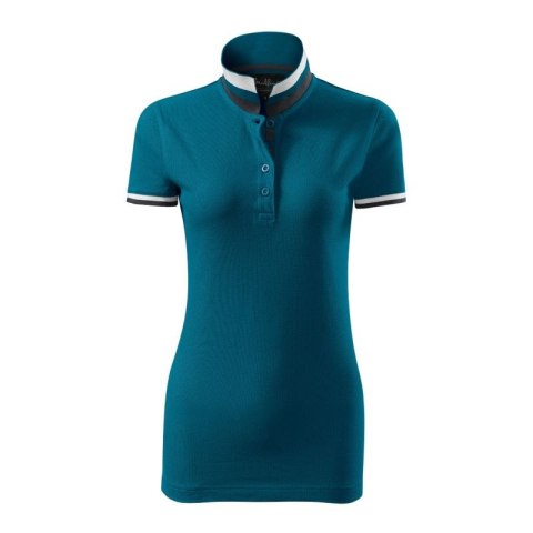Koszulka polo Malfini Collar Up W MLI-25793 petrol blue Koszulka polo Malfini Collar Up W MLI-25793 petrol blue