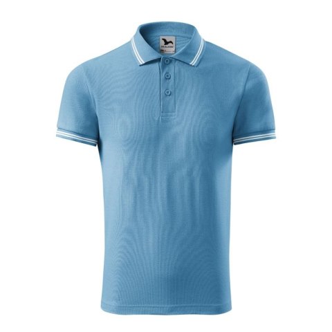Koszulka polo Malfini Urban M MLI-21914 lazurowy