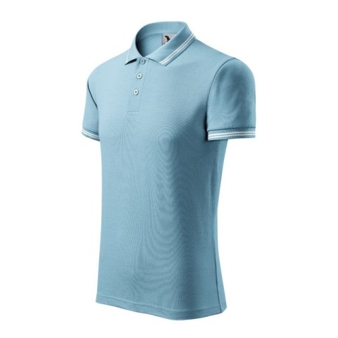 Koszulka polo Malfini Urban M MLI-21915 błękitny