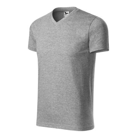 Koszulka Malfini Heavy V-neck M MLI-11112 ciemnoszary melanż Koszulka Malfini Heavy V-neck M MLI-11112 ciemnoszary melanż