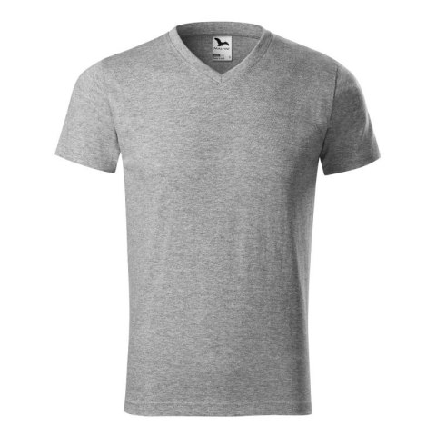 Koszulka Malfini Heavy V-neck M MLI-11112 ciemnoszary melanż Koszulka Malfini Heavy V-neck M MLI-11112 ciemnoszary melanż