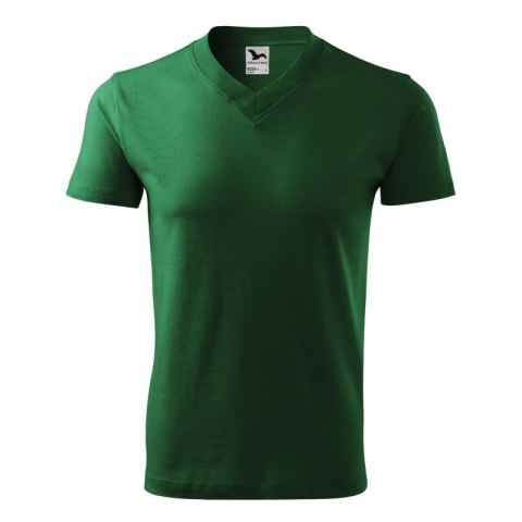Koszulka Malfini V-neck M MLI-10206 zieleń butelkowa Koszulka Malfini V-neck M MLI-10206 zieleń butelkowa