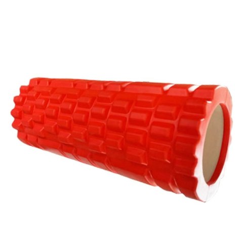 Wałek do masażu karbowany PVC 33x14cm Wałek do masażu karbowany PVC 33x14cm