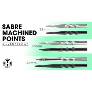 Groty do rzutek steeltip Harrows Sabre Machined HS-TNK-000016672