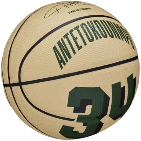 Piłka do koszykówki Wilson NBA Player Icon Giannis Antetokounmpo Mini Ball WZ4007501XB Piłka do koszykówki Wilson NBA Player Icon Giannis Antetokounmpo Mini Ball WZ4007501XB