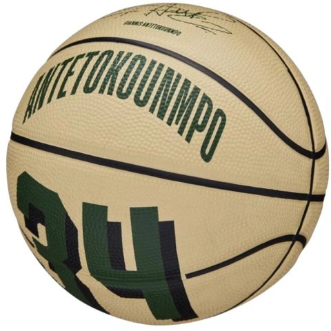 Piłka do koszykówki Wilson NBA Player Icon Giannis Antetokounmpo Mini Ball WZ4007501XB Piłka do koszykówki Wilson NBA Player Icon Giannis Antetokounmpo Mini Ball WZ4007501XB