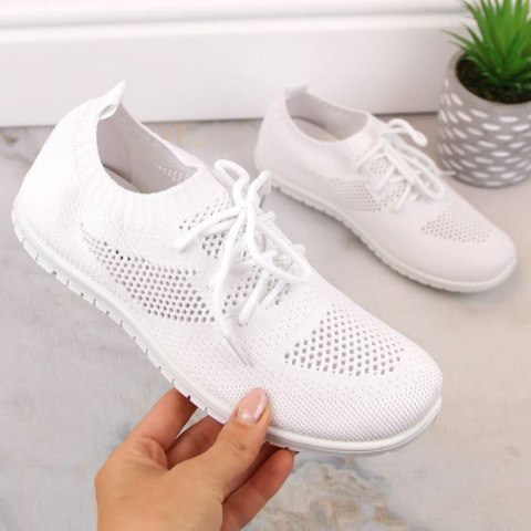 Buty sportowe slip on News W EVE211C białe