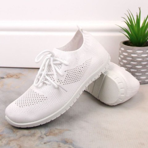 Buty sportowe slip on News W EVE211C białe