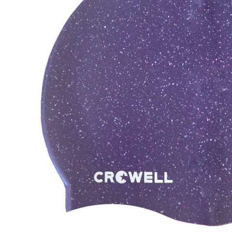 Czepek pływacki silikonowy Crowell Recycling Pearl fioletowy kol.4 Czepek pływacki silikonowy Crowell Recycling Pearl fioletowy kol.4
