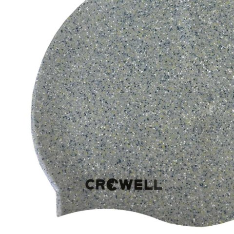 Czepek pływacki silikonowy Crowell Recycling Pearl srebrny kol.2 Czepek pływacki silikonowy Crowell Recycling Pearl srebrny kol.2
