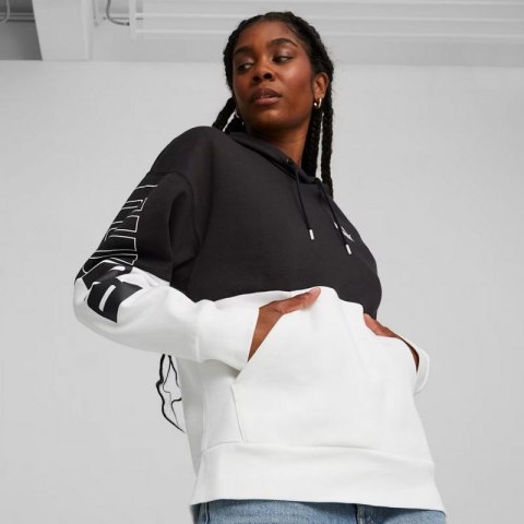 Bluza Puma Power Colorblock Hoodie FL W 676023 01 Bluza Puma Power Colorblock Hoodie FL W 676023 01