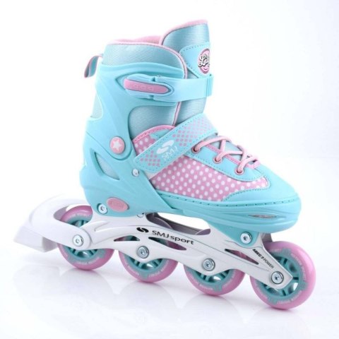 Rolki regulowane SMJ sport 2w1 Jr Lili