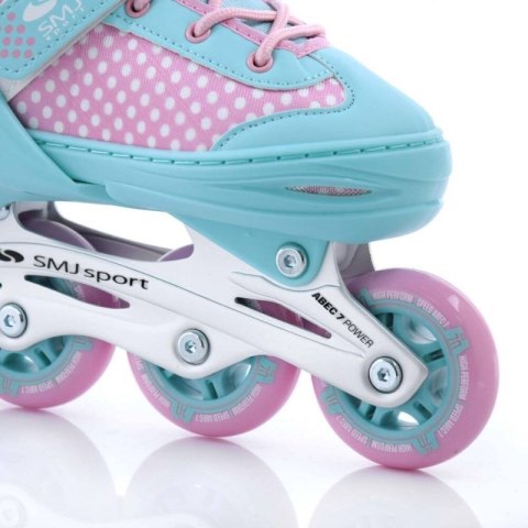 Rolki regulowane SMJ sport 2w1 Jr Lili