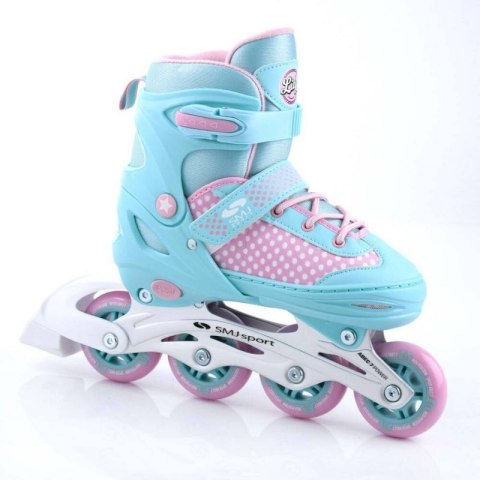 Rolki regulowane SMJ sport 2w1 Jr Lili