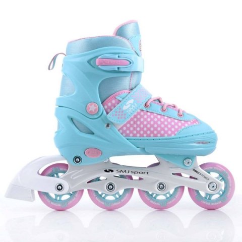Rolki regulowane SMJ sport 2w1 Jr Lili