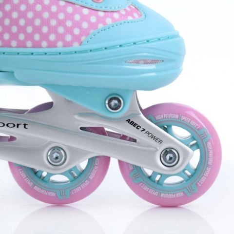 Rolki regulowane SMJ sport 2w1 Jr Lili