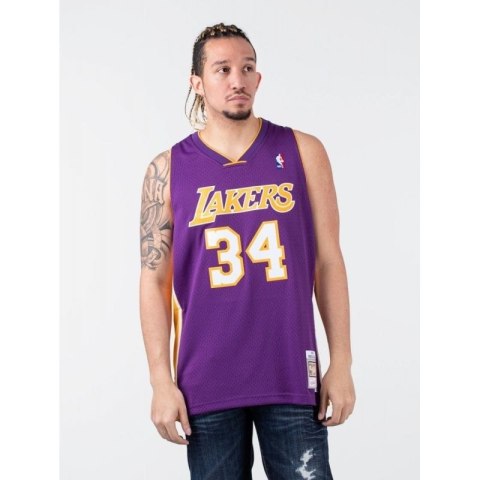 Koszulka Mitchell & Ness Los Angeles Lakers NBA Swingman Jersey Lakers 99-00 Shaquille O`Neal SMJYGS18447-LALPURP99SON
