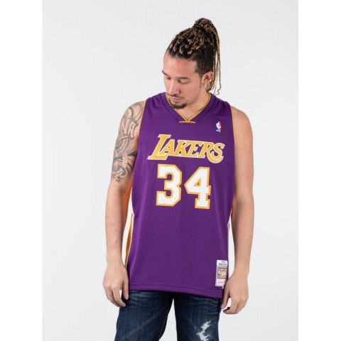 Koszulka Mitchell & Ness Los Angeles Lakers NBA Swingman Jersey Lakers 99-00 Shaquille O`Neal SMJYGS18447-LALPURP99SON