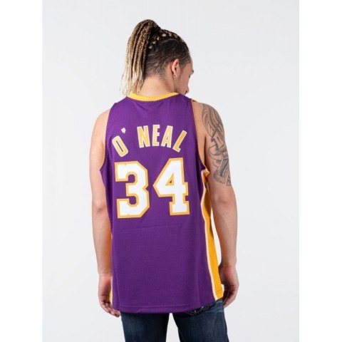 Koszulka Mitchell & Ness Los Angeles Lakers NBA Swingman Jersey Lakers 99-00 Shaquille O`Neal SMJYGS18447-LALPURP99SON