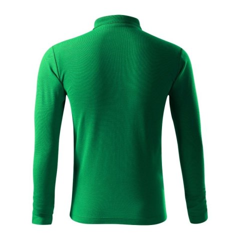 Koszulka polo Malfini Pique Polo LS M MLI-22116 zieleń trawy Koszulka polo Malfini Pique Polo LS M MLI-22116 zieleń trawy