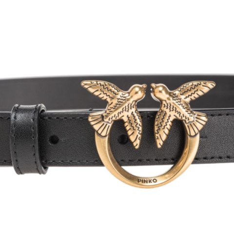 Pasek Pinko Love Berry H2 W 100143A0F1 czarny Pasek Pinko Love Berry H2 W 100143A0F1 czarny