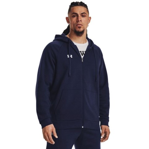 Bluza Under Armour Rival Fleece FZ Hoodie M 1379767 410 Bluza Under Armour Rival Fleece FZ Hoodie M 1379767 410