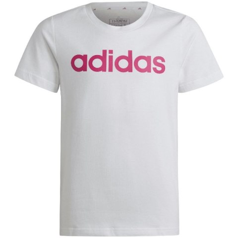 Koszulka adidas Essentials Linear Logo Cotton Slim Fit Tee Jr IC3150 Koszulka adidas Essentials Linear Logo Cotton Slim Fit Tee Jr IC3150