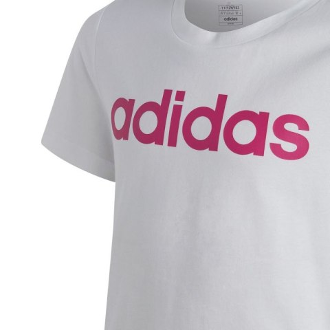 Koszulka adidas Essentials Linear Logo Cotton Slim Fit Tee Jr IC3150 Koszulka adidas Essentials Linear Logo Cotton Slim Fit Tee Jr IC3150