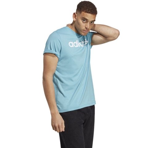 Koszulka adidas Essentials Single Jersey Linear Embroidered M IC9287 Koszulka adidas Essentials Single Jersey Linear Embroidered M IC9287