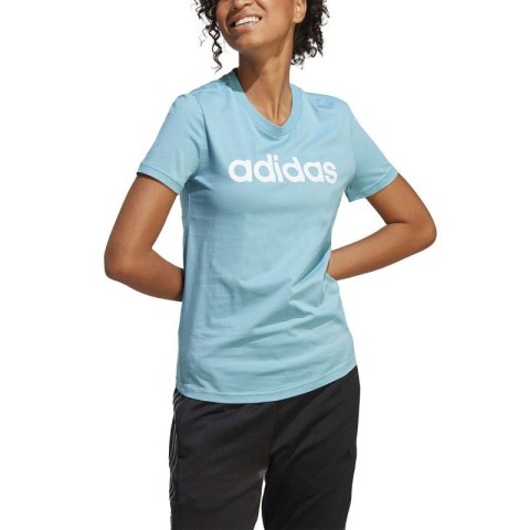 Koszulka adidas Loungewear Essentials Slim Logo Tee W IC0629