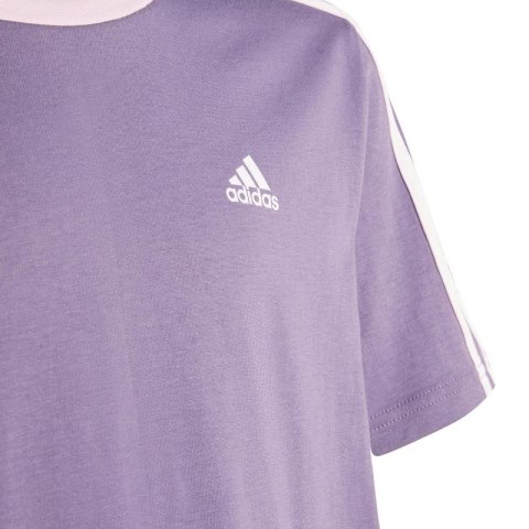 Koszulka adidas Essentials 3-Stripes Cotton Loose Fit Boyfriend Tee Jr IL3276 Koszulka adidas Essentials 3-Stripes Cotton Loose Fit Boyfriend Tee Jr IL3276