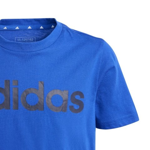 Koszulka adidas Essentials Linear Logo Cotton Tee Jr IB4090 Koszulka adidas Essentials Linear Logo Cotton Tee Jr IB4090