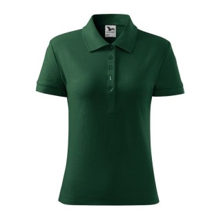Koszulka polo damska Cotton (dark green)