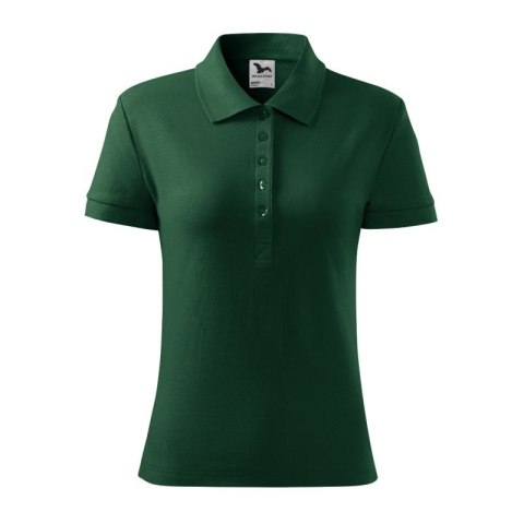 Koszulka polo damska Cotton (dark green)