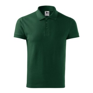Koszulka polo Malfini Cotton Heavy M MLI-215D3 dark green