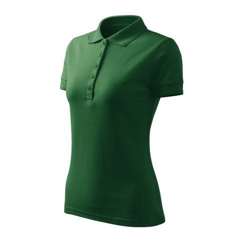 Koszulka polo Malfini Pique Polo Free W MLI-F1006 zieleń butelkowa