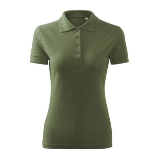 Koszulka polo damska Pique Polo Free (khaki)