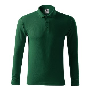 Koszulka polo Malfini Pique Polo LS M MLI-221D3 dark green