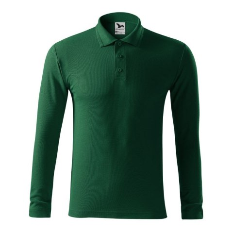 Koszulka polo Malfini Pique Polo LS M MLI-221D3 dark green Koszulka polo Malfini Pique Polo LS M MLI-221D3 dark green