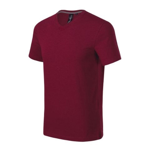 Koszulka Malfini Action V-neck M MLI-70086 garnet
