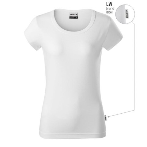 Koszulka damska Resist heavy (biały (brand label)) Koszulka damska Resist heavy (biały (brand label))