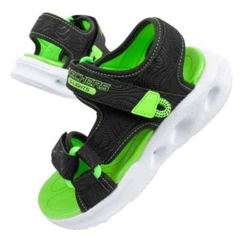 Sandały Skechers Jr 401673L/BKLM